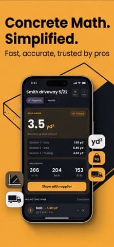 PourRight: Concrete Calculator screenshot 5