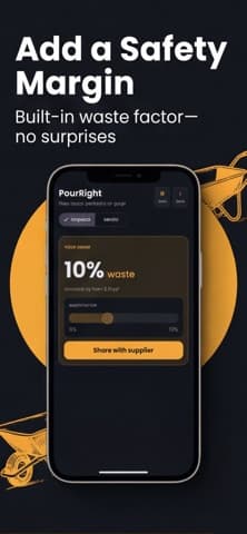 PourRight: Concrete Calculator screenshot 3